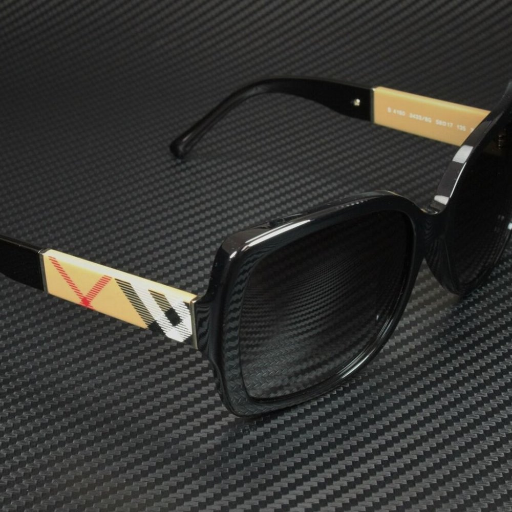 Burberry Black Gradient Women's 58mm Sunglasses